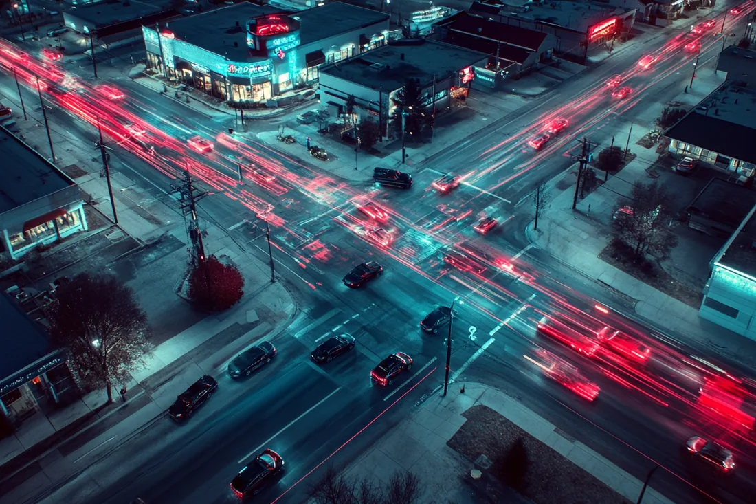 Editorial cover image for the article titled 'Reading the Suburban Plaza: What Local Foot Traffic Tells Your Bank'
